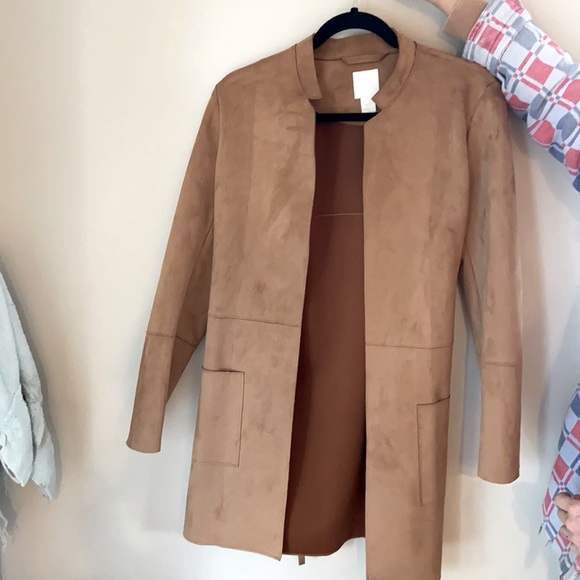 Suede coat - Picture 1 of 3